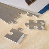 Puzzle Dôme bleu, Santorin, Grèce 30-pc (Côté)