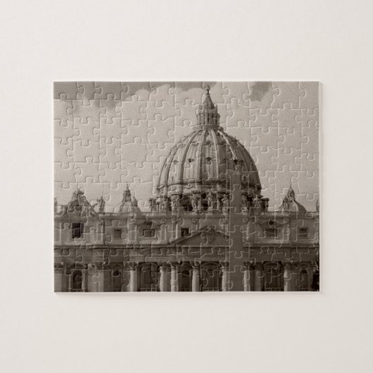 Puzzle Dôme de la basilique Saint-Pierre de Rome (Horizontal)