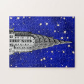 Puzzle Dôme du Chrysler Building et ciel bleu étoilé (Horizontal)