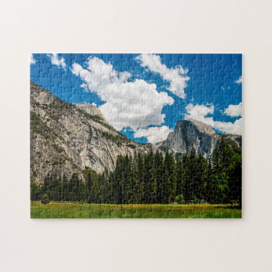 Puzzle Dôme semi-circulaire Yosemite Nevada. (Horizontal)