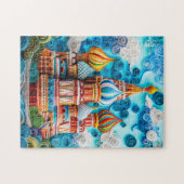 Puzzle Dômes d'oignon en quilling à Moscou (Horizontal)