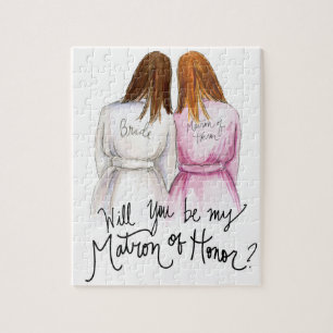 Puzzle Domestique d'honneur ? Domestique de la jeune