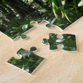 Puzzle Dominicain Forêt de pluie II Vert tropical (Côté)