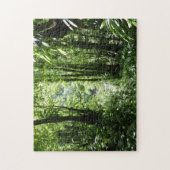 Puzzle Dominicain Forêt de pluie II Vert tropical (Vertical)