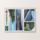 Puzzle Dominique - I Love - (Horizontal)