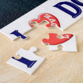 Puzzle Dominique - Roseau Wide - I Love - (Côté)