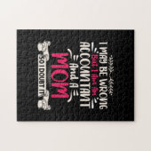 Puzzle Don comptable | Accoutant Et Maman (Horizontal)