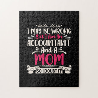 Puzzle Don comptable | Accoutant Et Maman