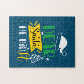 Puzzle Don de Noël Cher Père Noël Il L'A Fait (Horizontal)