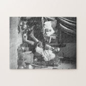 Puzzle Don don Quichotte dans son étude (Horizontal)