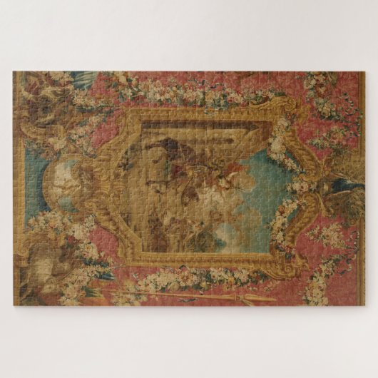 Puzzle Don Quixote Guided by Folly, 18th century tapestry (Horizontal)