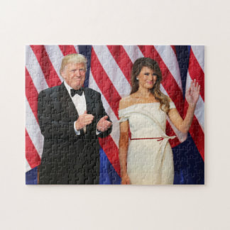 Puzzle Donald & Melania Trump à l'investiture