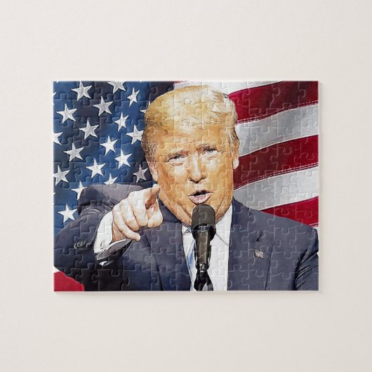 Puzzle Donald Trump (Horizontal)