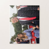 Puzzle Donald Trump Avec La Première Dame Melania (Vertical)