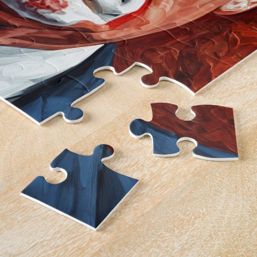 Puzzle donald trump clown funny (Côté)