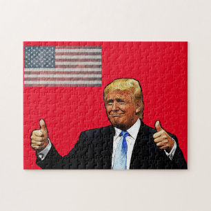 PUZZLE DONALD TRUMP PATRIOTIQUE