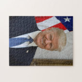 Puzzle Donald Trump Portrait du président de la Maison-Bl (Horizontal)