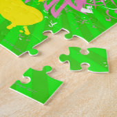 Puzzle Donkey portant des lunettes de soleil (Côté)