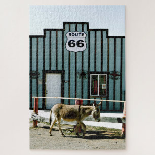 Puzzle Donkey Town Oatman Arizona