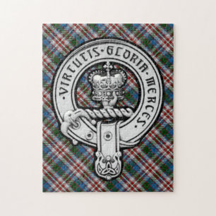 Puzzle Donnachaidh (Robertson) Robe de chasse tartan Cres