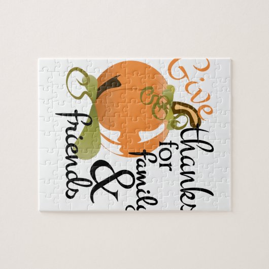 Puzzle Donnez les mercis (Horizontal)