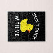 Puzzle Dont Canard Avec Moi Drôle Canard En Caoutchouc (Horizontal)