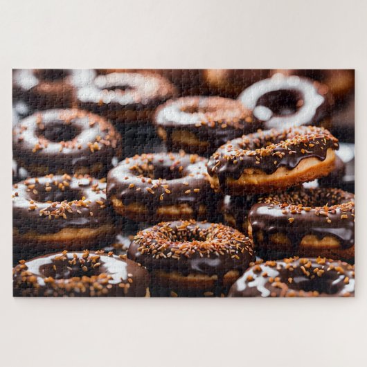 Puzzle Donuts au Chocolat (Horizontal)