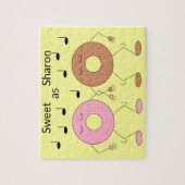 Puzzle Donuts dansants Jaune (Vertical)