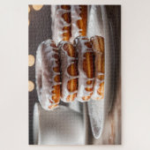 Puzzle Donuts glacés à la vanille (Vertical)