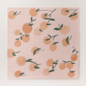 Puzzle Doodart : Orange Cherry Vintage Motif (Horizontal)