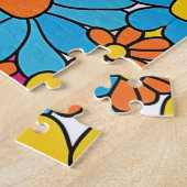 Puzzle Doodle à fleurs super (Côté)