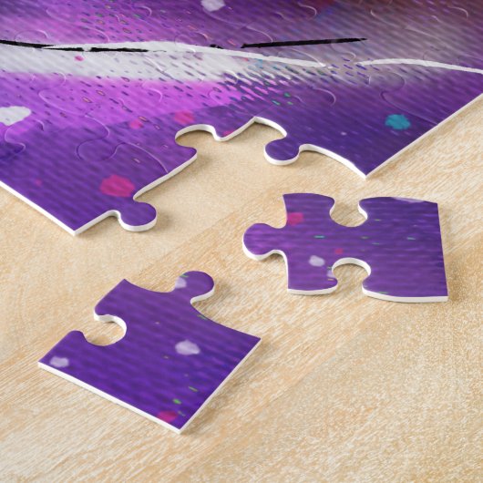 Puzzle Doodle Chien en lunettes (Côté)