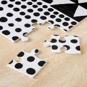 Puzzle Doodle noir blanc : Ethnic Seamless (Côté)