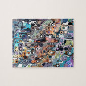 Puzzle Doodle numérique Abstrait 2 (Horizontal)