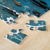 Puzzle Door County, Wisconsin Illustration and Poem (Côté)