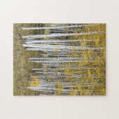 Puzzle d'or d'arbres d'Aspen (Horizontal)