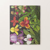 Puzzle d'orchidées de Madame pantoufle de (Vertical)