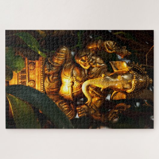 puzzle doré ganesha (Horizontal)