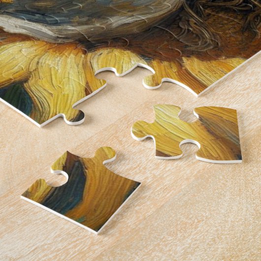 Puzzle Dormir de fée sur un tournesol (Côté)