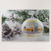 Puzzle d'ornement de Noël (Horizontal)