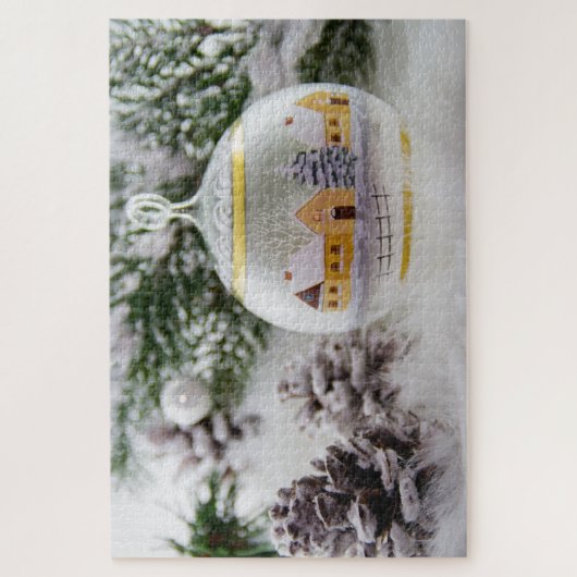 Puzzle d'ornement de Noël (Vertical)