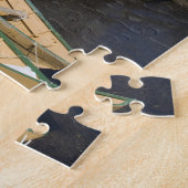 Puzzle Dory builder, Lunenburg, Nouvelle-Écosse, Canada (Côté)