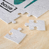 Puzzle d'os de poulet doux - Abstrait moderne (Côté)