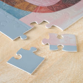 Puzzle Double basse colorée Abstraite (Côté)