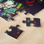 Puzzle Double exposition, enseignes de casino, Las Vegas, (Côté)