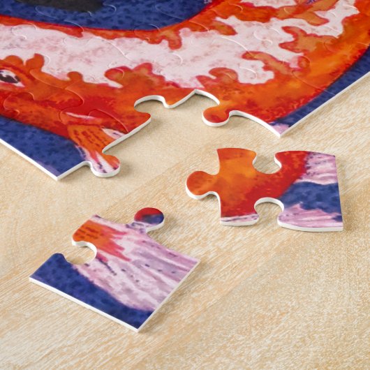 Puzzle Double Koi Fish Design (Côté)