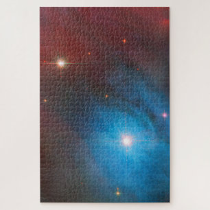 Puzzle double star system in orion nebula