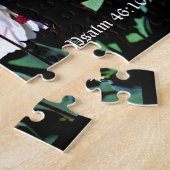 Puzzle Double Tulipes Psaume 46:10 (Côté)