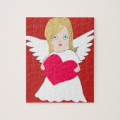 Puzzle douce fille ange (Vertical)