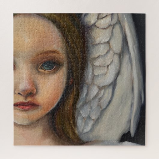 Puzzle douce fille ange (Vertical)